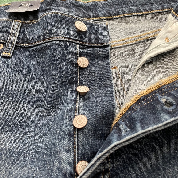 Gap Cheeky Straight High Rise Denim Jeans - Picture 8 of 15